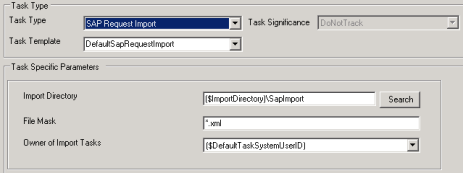 task type dialog